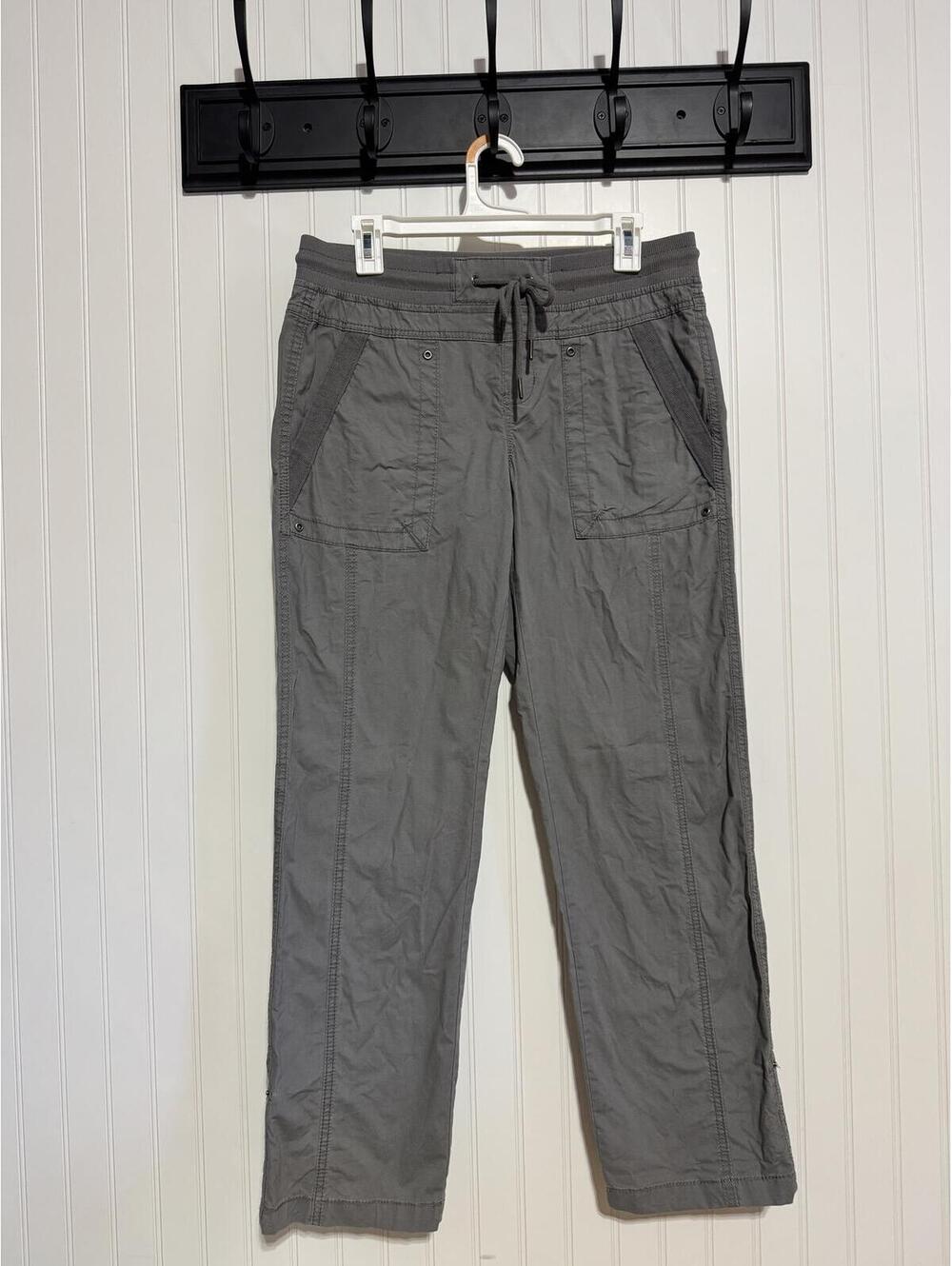 Natural Reflections Women's Gray Casual Drawstring Pants Size 8